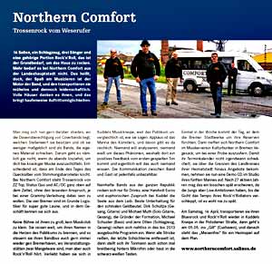 Reportage des Laufpass aus Bremerhaven über Northern Comfort