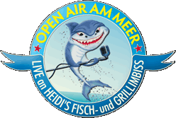 Open Air am Meer – LIVE an Heidi's Fisch- und Grillimbiss, Wilhelmshaven, das Logo