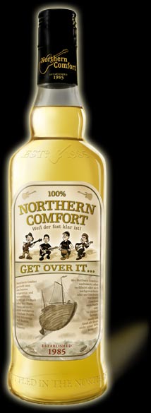 Whiskyflasche Northern Comfort