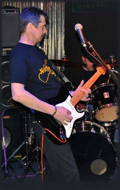 Michael Muth an der E-Gitarre